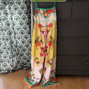 Colorful Floral Maxi Dress
